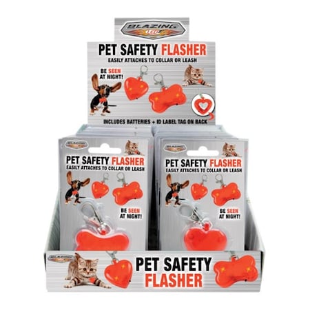 900233 Pet Safety Flasher, 24PK